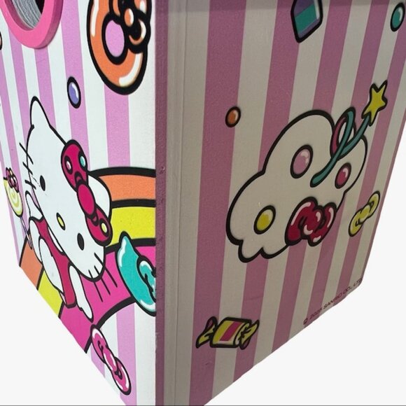 Hello Kitty Wooden Birdhouse - Viral Tiktok - 9-1/4" Tall - Picture 9 of 11